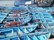 Fishing boats in the port